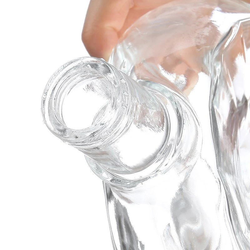 crystal liquor bottle