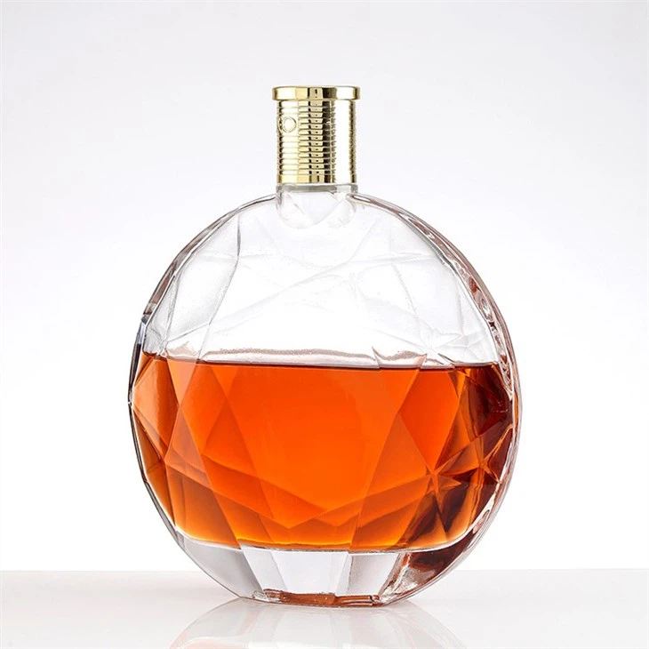 750 Ml Liquor Glass Bottle