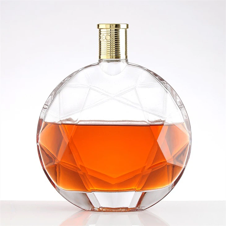 750 Ml Liquor Glass Bottle