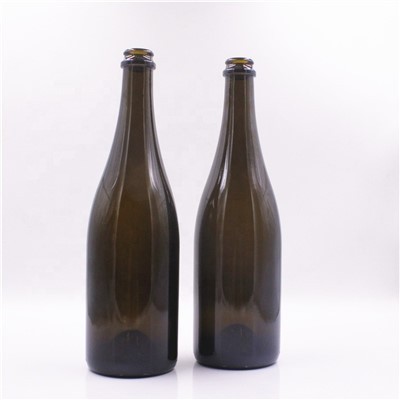 最高品質の 700ml 琥珀色ワインボトル