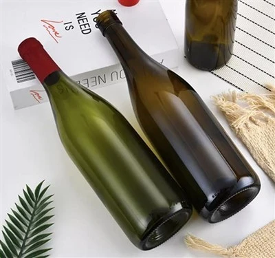 750ml Luxury Glass Wine Bottle