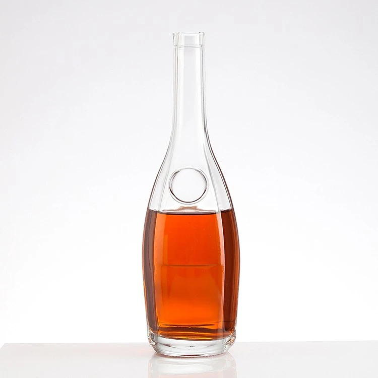 Empty Whisky Bottle Crystal Design With Cork