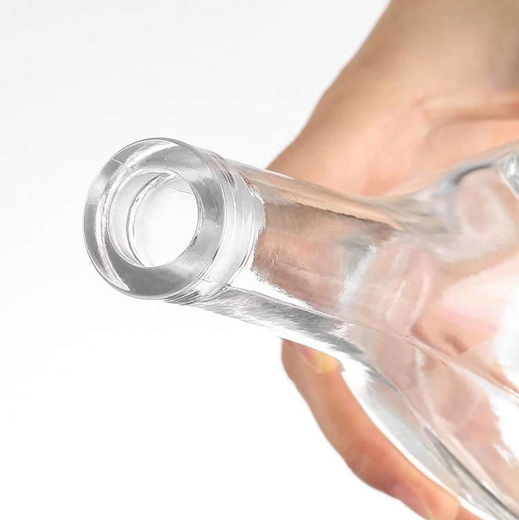 Empty Whisky Bottle Crystal Design With Cork